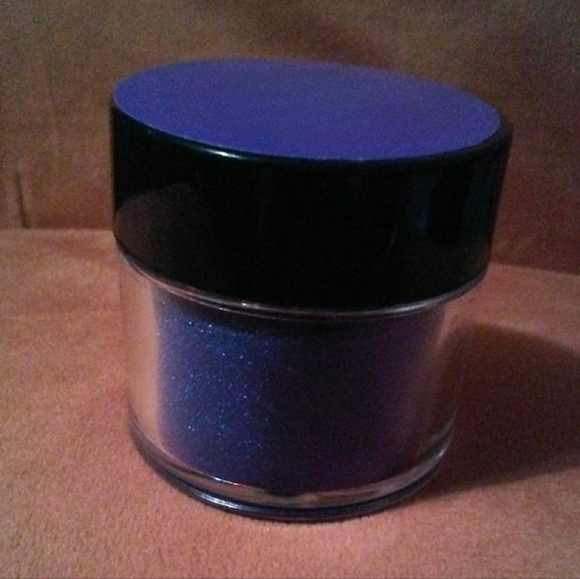 Denim Blue Loose Powder Eyeshadow Miners Jeans Cosmetic Grade Mica DIY Nail Art - Picture 3 of 4